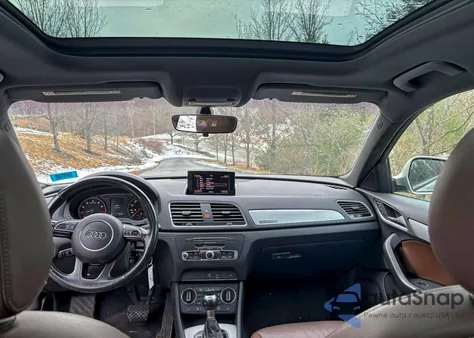 2017 Audi Q3 Premium z USA, uszkodzony, nr VIN WA1ECCFS2HR000204